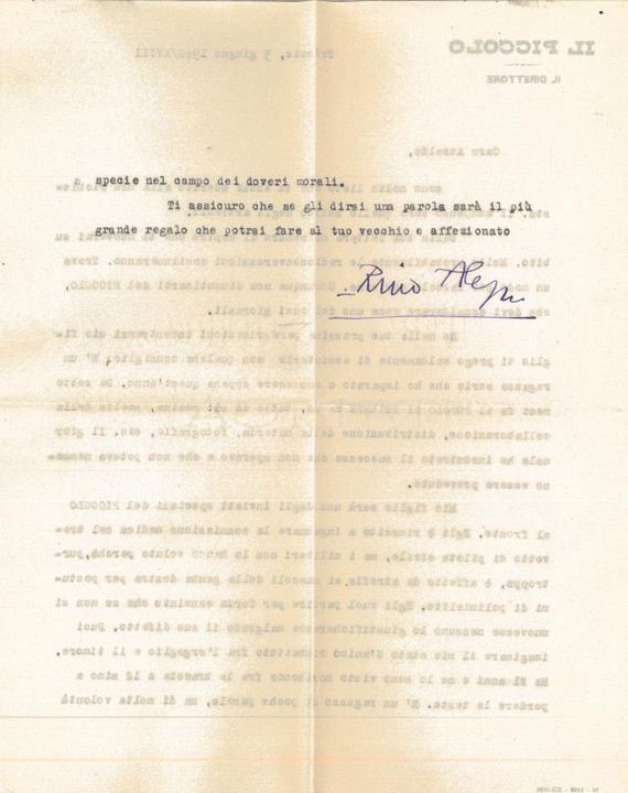 Lettera di Rino Alessi a Giovanni Ansaldo, 03-06-1940 (2)